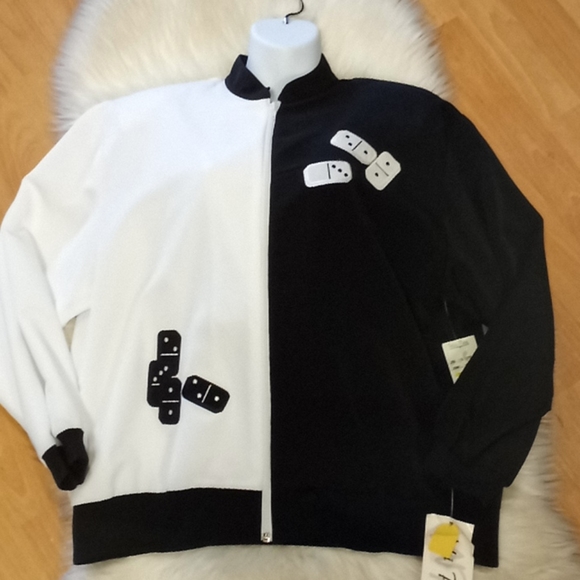 NWT- Vintage Niki Peters Domino  Jacket - Picture 9 of 11